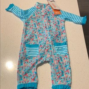 UV Skinz baby swim and sun suit